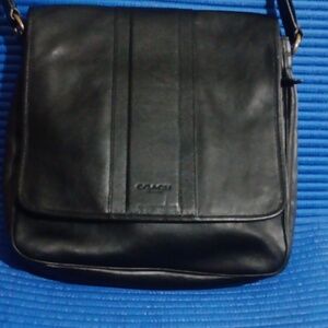 COACH Shoulder Bag Coach  Heritage Map Bag In Bombe Leather